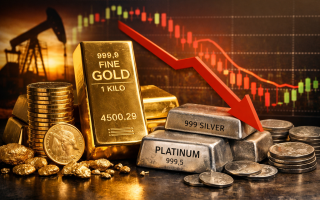 الصورة: استقرار الذهب وتراجع الفضة والبلاتين