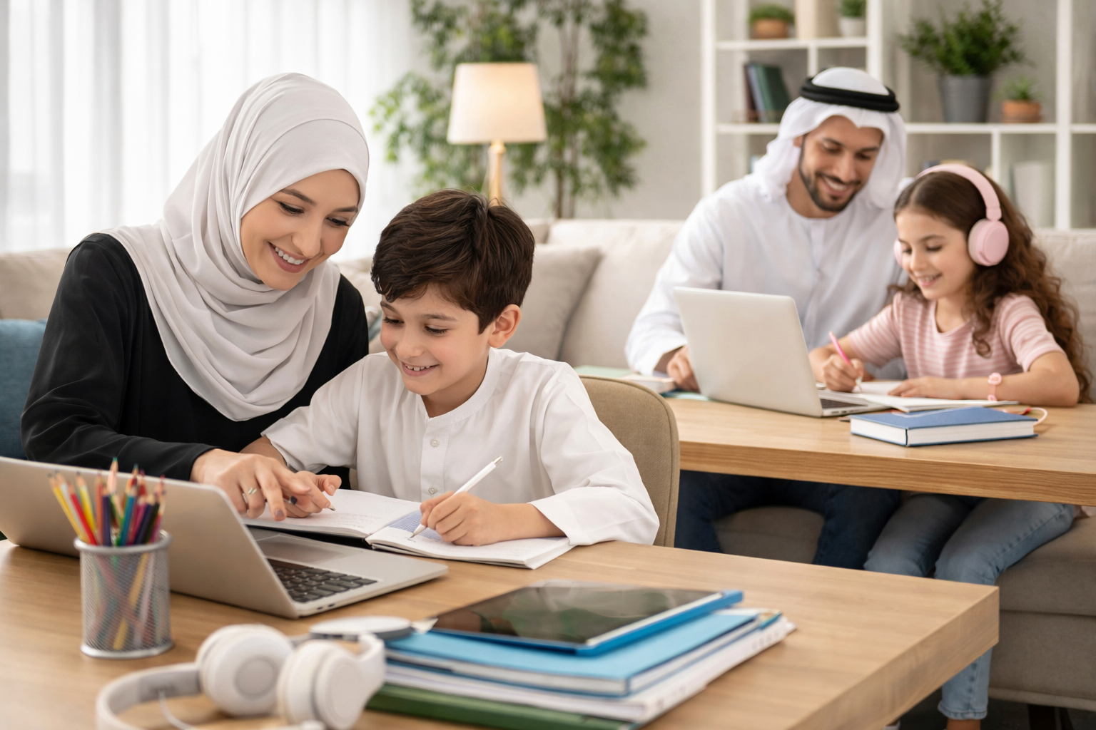 7 حلول عملية.. وصفة «التربية» لتمكين الأسر العاملة من متابعة الأبناء في التعلم عن بُعد 7 حلول عملية.. وصفة «التربية» لتمكين الأسر العاملة من متابعة الأبناء في التعلم عن بُعد