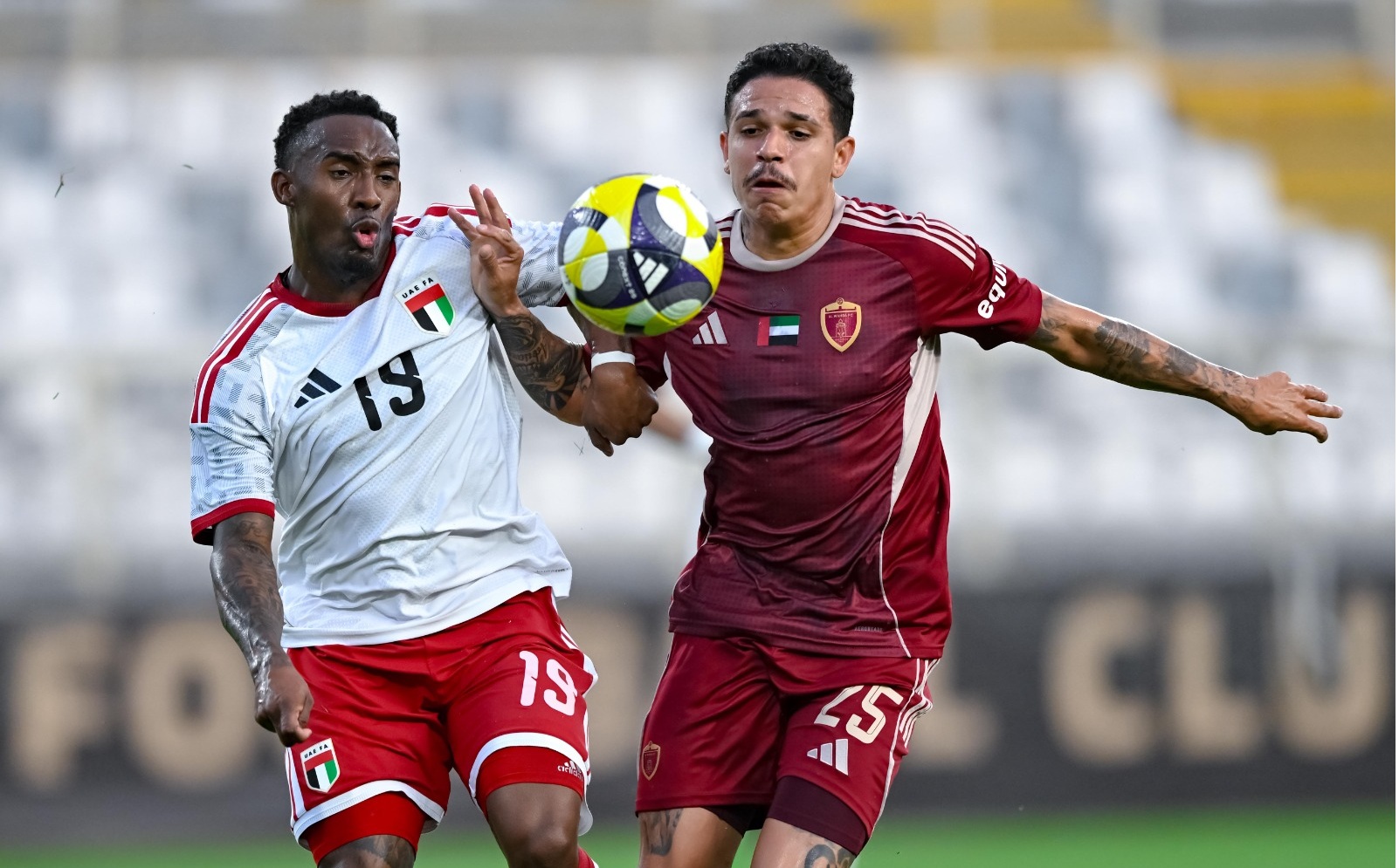 «الأبيض» يهزم فريق الوحدة في مباراة ودية