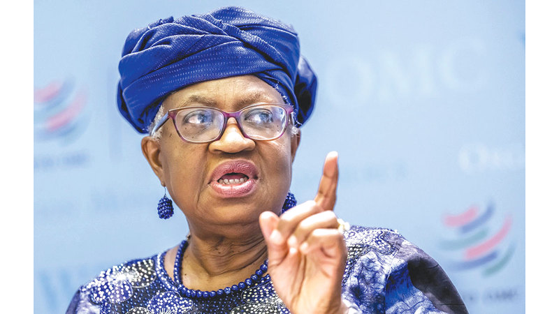 ترامب حاول منع تعيين المديرة العامة لمنظمة التجارة العالمية نغوزي أوكونجو-إيويالا. أ.ف.ب