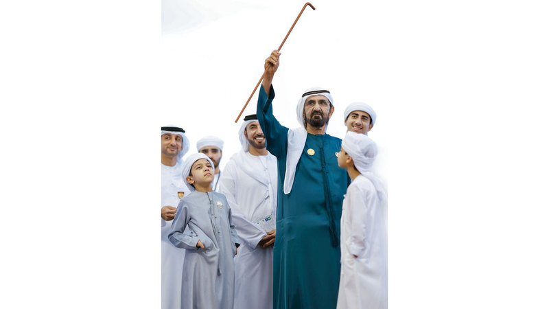 محمد بن راشد: الخيل رمز للسرعة والقوة والعزيمة التي لا تُقهر ولا تُكسر وكذلك الإمارات