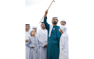 الصورة: محمد بن راشد: الخيل رمز للسرعة والقوة والعزيمة التي لا تُقهر ولا تُكسر وكذلك الإمارات