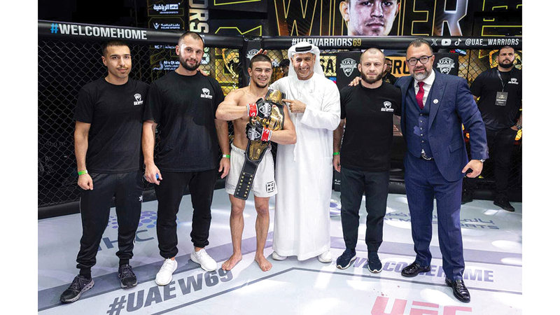 الأذربيجاني «أساف» والروسي «موغاميد» بطلا النسخة الدولية من «محاربي الإمارات»