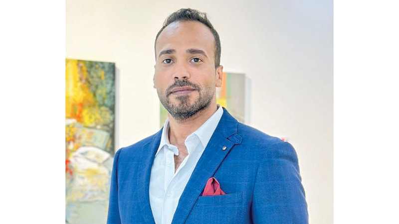 محمد حسين: القائمون على معرض &laquo;حماة الوطن&raquo; الفني يطمحون إلى أن يصل عدد المشاركات إلى 50 عملاً.