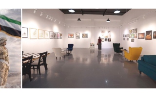 الصورة: بلغة الجمال.. مبادرات تبعث برسائل وفاء لحماة الوطن