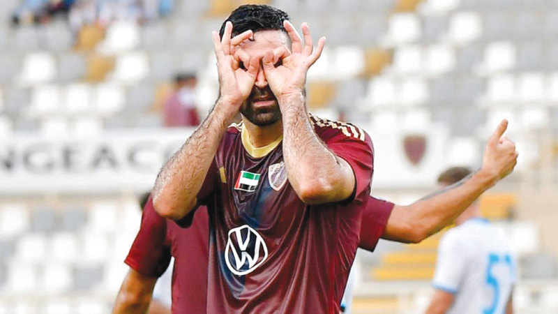 عمر خريبين الأكثر تسجيلاً لركلات الجزاء. الإمارات اليوم