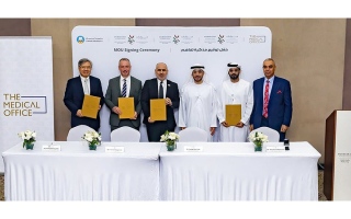 تعاون بين جامعة عجمان ومستشفيات الشيخ خليفة للارتقاء بالتعليم الصحي في الدولة