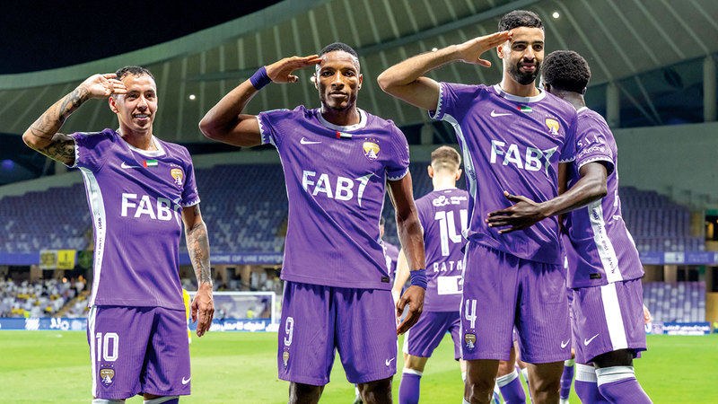 العين يتصدر أندية المحترفين في حصد النقاط خارج الديار