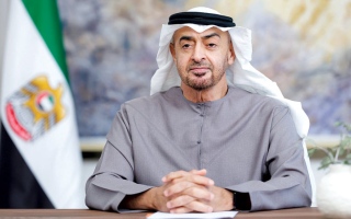 رئيس الدولة وملك الأردن يبحثان هاتفياً العدوان الإيراني الإرهابي