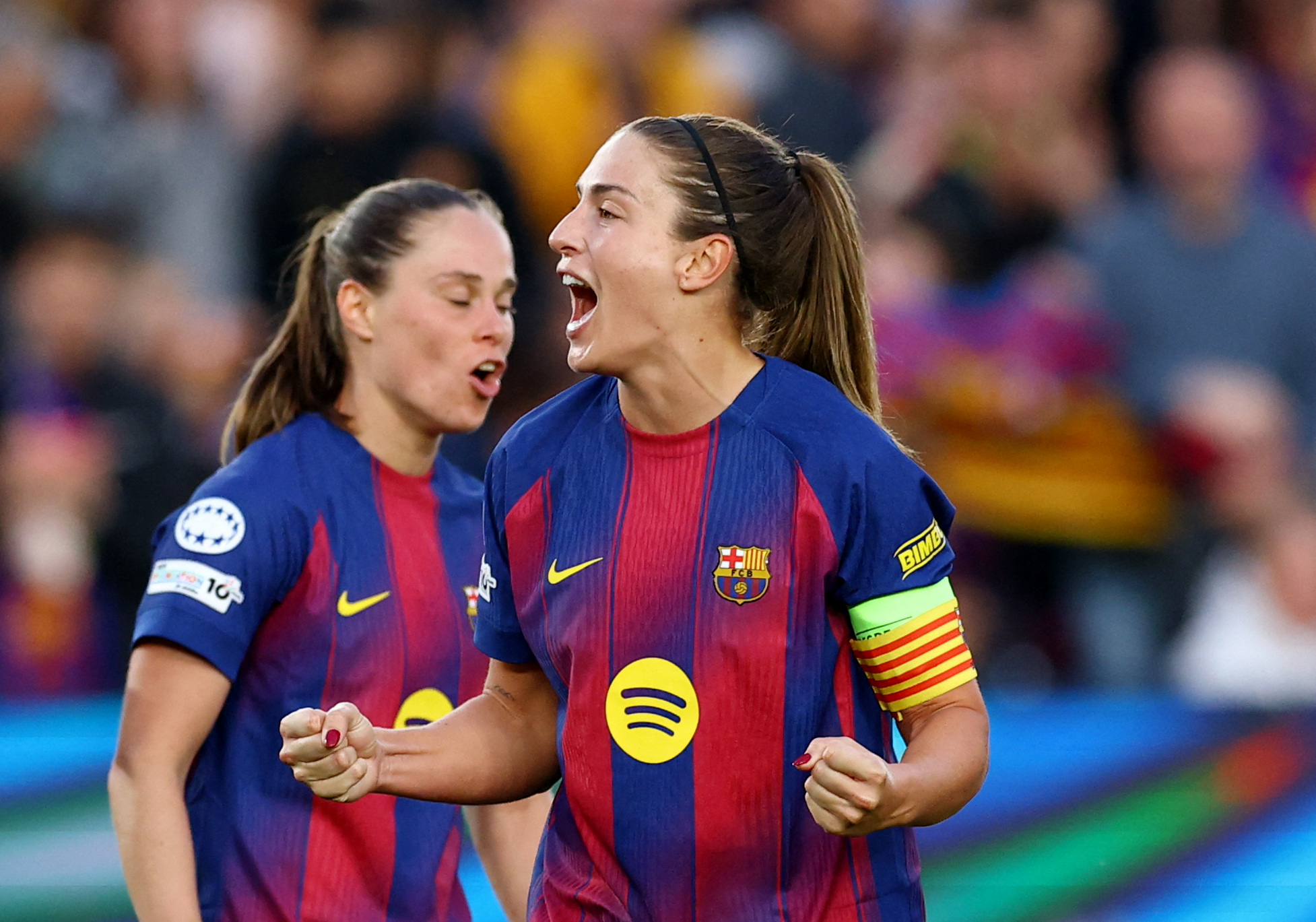 "سيدات برشلونة" يجدد انتصاره على ريال مدريد بسداسية في دوري أبطال أوروبا