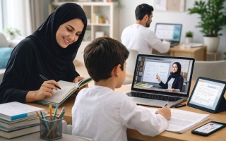 الصورة: أمهات يدعمن الأبناء بـ &laquo;حل الواجبات&raquo; نيابةً عنهم