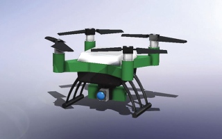 طلبة يبتكرون طائرة بدون طيار لرصد انتشار الآفات الزراعية