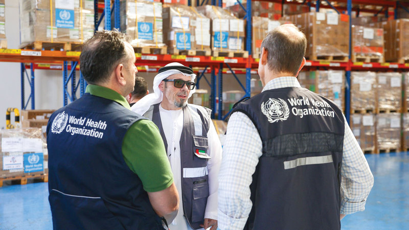 المنظمات العاملة من &laquo;دبي الإنسانية&raquo; أرسلت مساعدات إلى 40 دولة. الإمارات اليوم