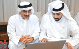 الصورة: عبدالله بلحيف النعيمي رئيساً فخرياً لـ &laquo;السلامة وأمن الطوارئ&raquo;