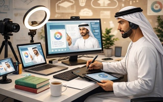 معلمون يوظفون الذكاء الاصطناعي لإعداد المحتوى وتصميم مواد بصرية