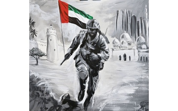 الصورة: رسائل تفيض بالفخر.. اختلفت اللغات وحب الإمارات واحد