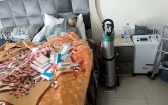 الصورة: &laquo;أم محمود&raquo; تحتاج إلى 1.3 مليون درهم لإجراء عملية زراعة رئة