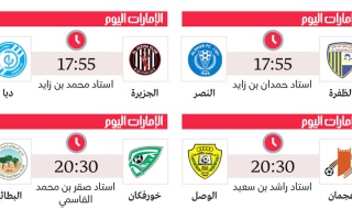 الصورة: الوصل يواجه عجمان دون السناني
