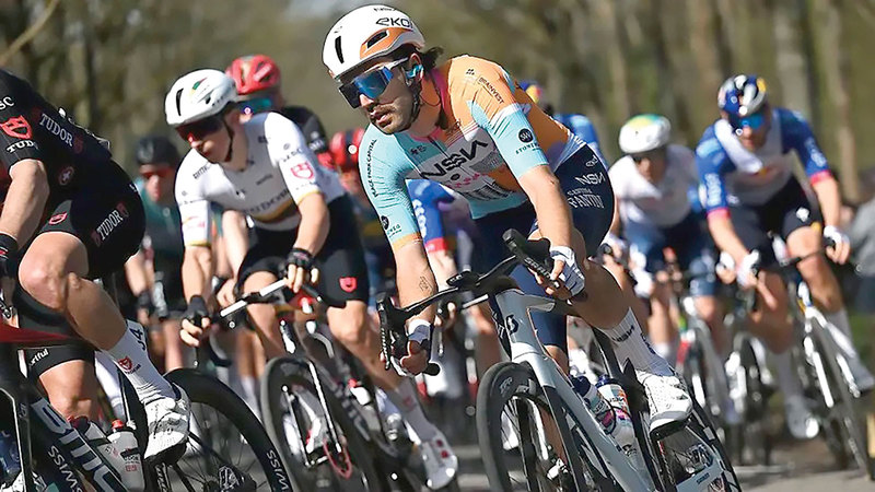 إيقاف درّاج نيوزيلندي اعتدى بـ «لكمة» على منافس خلال السباق