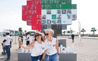 الصورة: &laquo;نحن نحب دبي&raquo; تستقطب 133 جنسية: حان الوقت لنرد الجميل