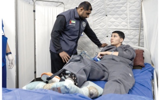 المستشفى الإماراتي العائم يستقبل 5 مرضى جدد من غزة