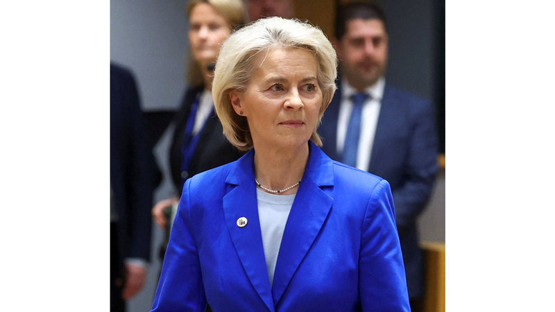 فون دير لاين أطلقت في ديسمبر 2019 مفهوم &laquo;اللجنة الجيوسياسية&raquo;. رويترز