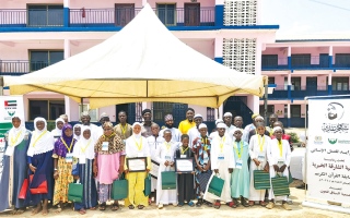 الصورة: &laquo;خيرية الشارقة&raquo; تحتفي بالأيتام الفائزين في مسابقة القرآن الكريم