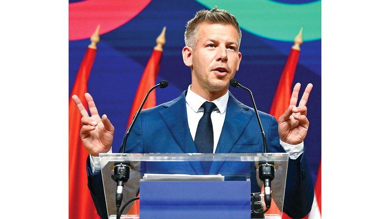 ماغيار طرح برنامجاً طموحاً يهدف إلى استعادة سيادة القانون. أ.ب