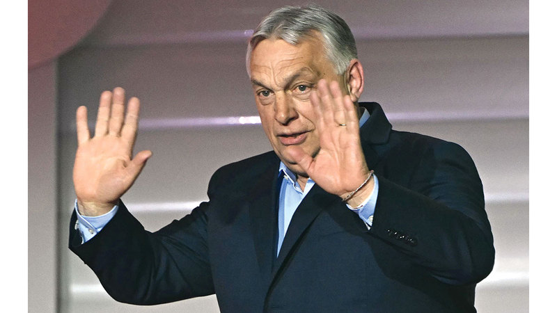 سياسات أوربان كانت تُمثّل تحدياً داخل الاتحاد الأوروبي. أ.ف.ب