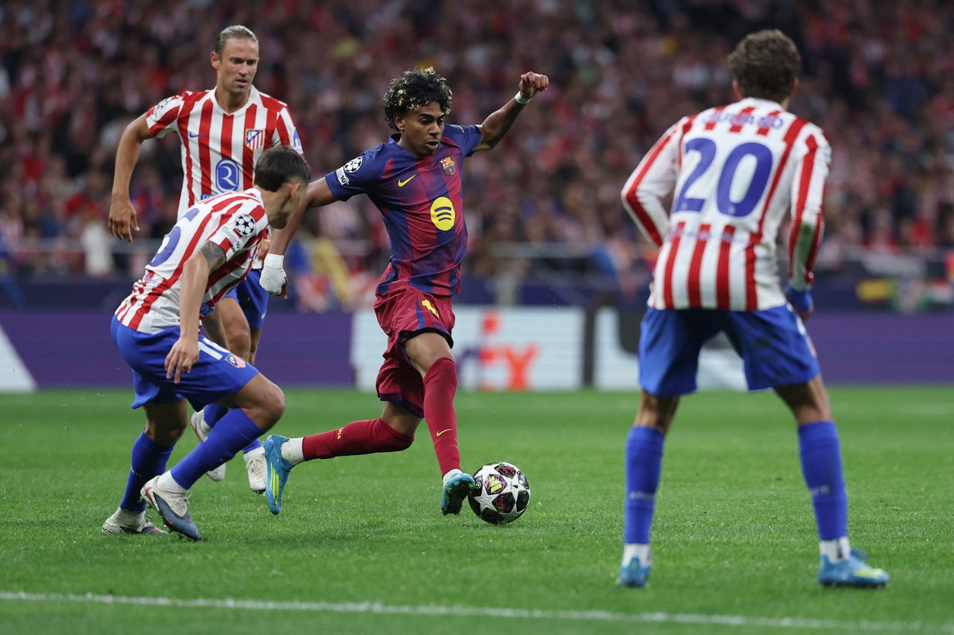 دوري أبطال أوروبا.. أتلتيكو يُقصي برشلونة ويبلغ نصف النهائي