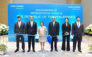 الصورة: غرفة دبي العالمية تفتتح مكتبًا تمثيليًا جديدًا في مانيلا لدعم حركة التجارة والاستثمار