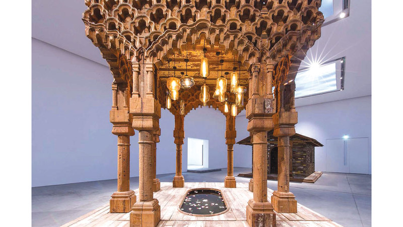 &laquo;المعرض &raquo; يجمع بين أشكال متعددة من الممارسات الفنية ضمن حوار مشترك. من المصدر