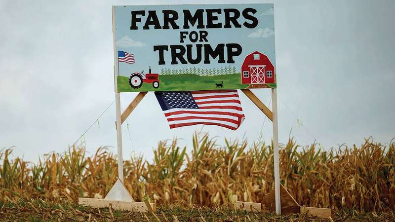 الولاية الثانية لترامب شهدت منذ بدايتها وعوداً لتطوير المناطق الريفية. أرشيفية