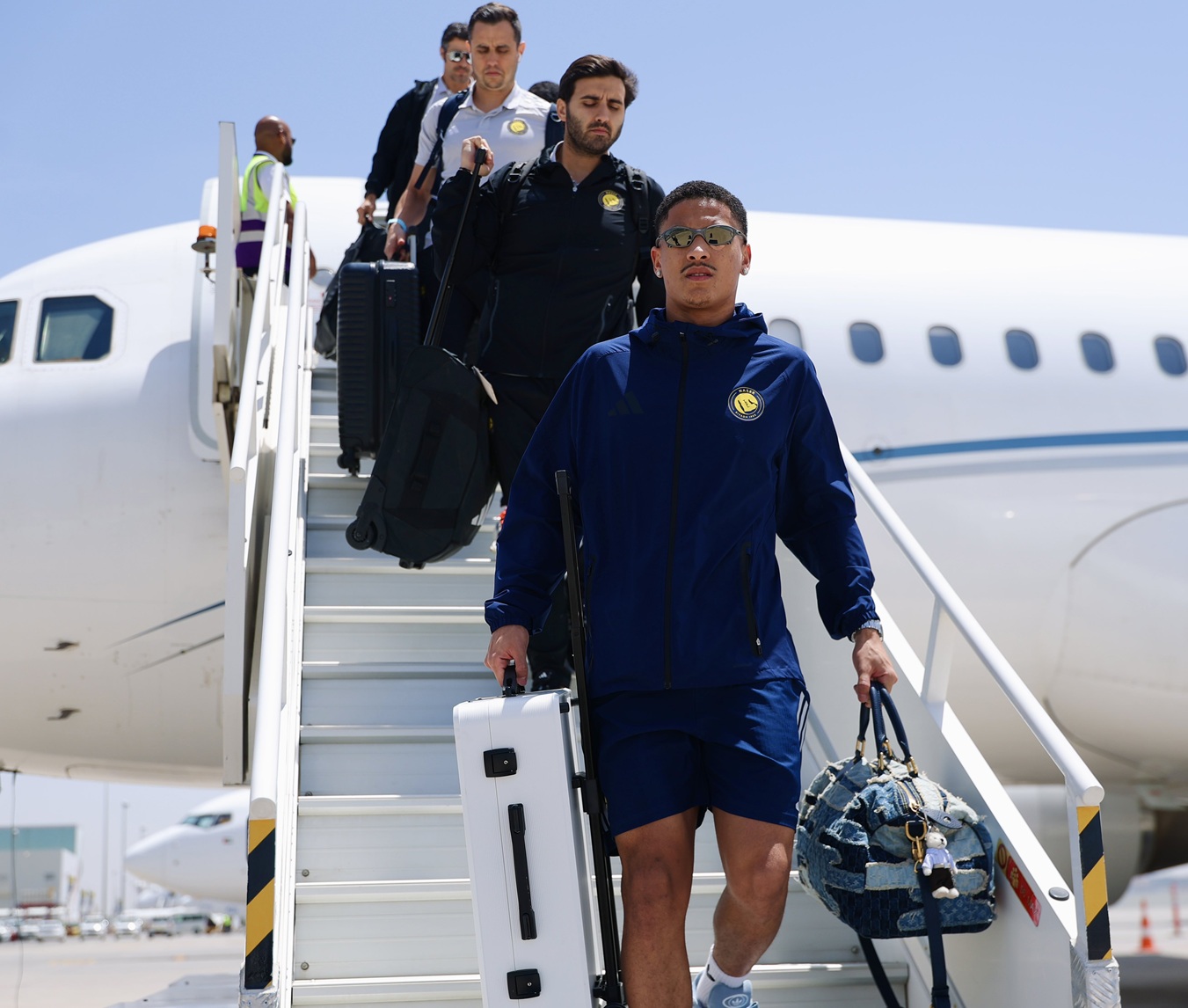 النصر يصل دبي استعداداً لمواجهة الوصل في ربع نهائي «أبطال آسيا 2»