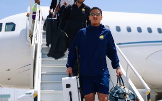 الصورة: النصر يصل دبي استعداداً لمواجهة الوصل في ربع نهائي &laquo;أبطال آسيا 2&raquo;