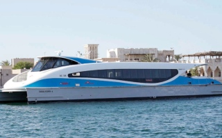 الصورة: دراسة لتطوير خطوط نقل بحري تربط دبي بالإمارات الشمالية لتخفيف الازدحام المروري