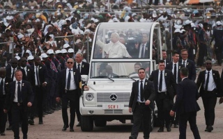 الصورة: البابا لاوون&nbsp;يدعو إلى &laquo;الأمل&raquo; في أنغولا