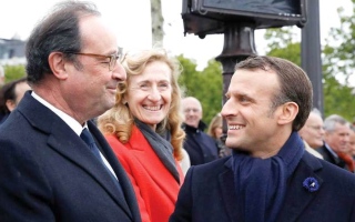 الصورة: فرانسوا هولاند يستعد للعودة إلى &laquo;الإليزيه&raquo; رئيساً لفرنسا