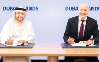 الصورة: عقد لتنفيذ أعمال البنية التحتية للجزيرة &laquo;B&raquo; ضمن &laquo;جزر دبي&raquo;