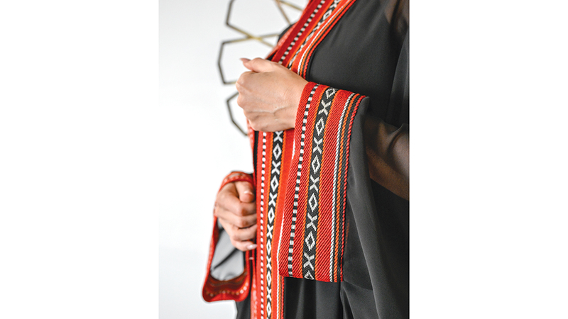 كاتيا: &laquo;السدو&raquo; جاذب للعيون. تصوير: أشوك فيرما