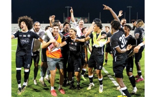 الصورة: &laquo;بالم 365&raquo; يظفر بلقب الدرجة الثانية.. ويتأهل إلى &laquo;الأولى&raquo;