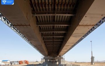 الصورة: كوريا الشمالية وروسيا تحتفيان باكتمال ربط جسر بري عابر للحدود والافتتاح منتصف يونيو