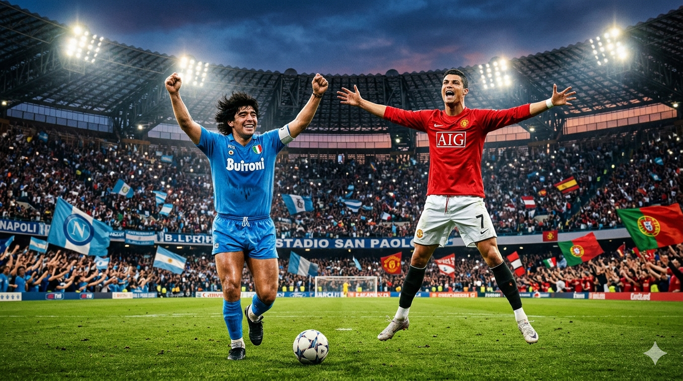 رونالدو ومارادونا أفضل صفقتين في تاريخ كرة القدم