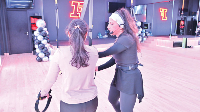 &laquo;جميلة &raquo; كانت تحلم بتأسيس نادٍ وتتمنى أن يحقق أولادها حلمها. تصوير: يوسف الهرمودي