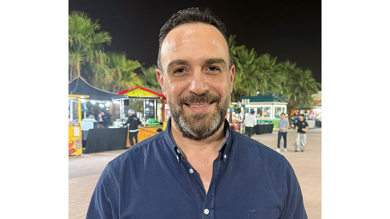 المشجع حازم زعيتر. من المصدر