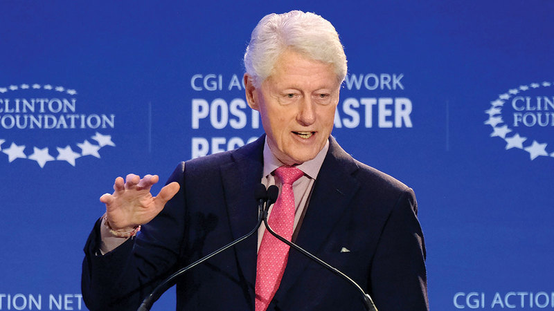 بيل كلينتون. رويترز