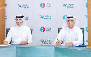 الصورة: تعاون بين &laquo;إينوك&raquo; و&laquo;إمارات&raquo; لدعم إمدادات وقود الطائرات