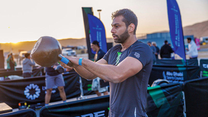 مجلس أبوظبي الرياضي ينظم دوري «كور إكس» للياقة البدنية