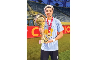 الصورة: أنس أسامة: تتويج &laquo;بالم 365&raquo; بكأس الاتحاد نتاج منظومة احترافية متناغمة