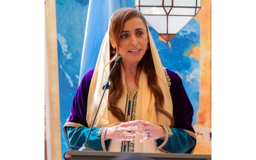 الصورة: بدور القاسمي: الحضارات لم تبنِها الثروات وحدها.. بل المكتبات